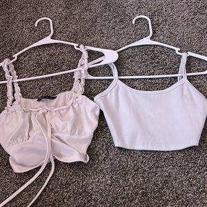 2 white tops